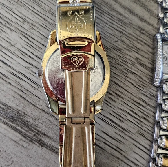 Pair Of Brighton Watches, Dana Point & Turin, Gold & Silver - Picture 2 of 4